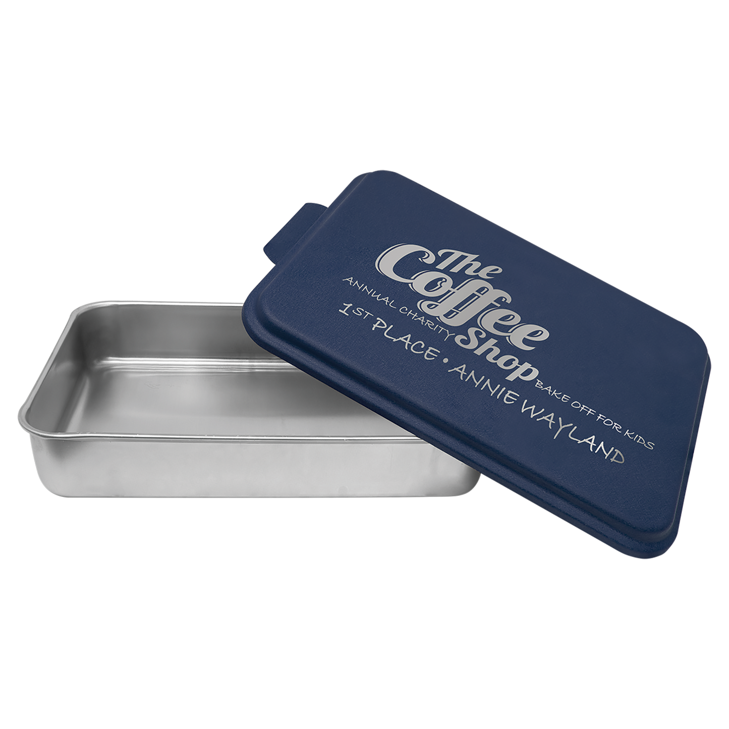 Aluminum Cake Pan with Colored Powder Coated Lid 9 x 13