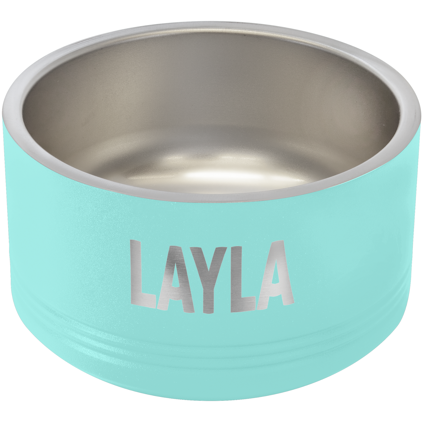 Polar Camel 18 oz Small Teal Pet Bowl