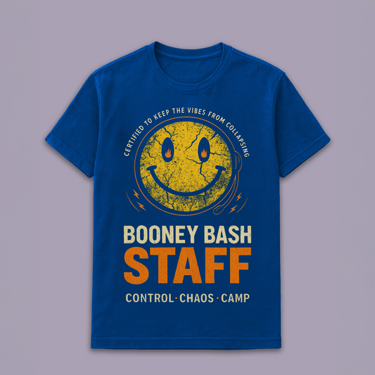 Control, Chaos, Camp Smiley - Booney Bash STAFF Shirt