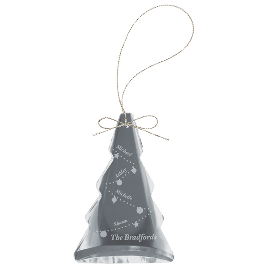3 Crystal Tree Ornament
