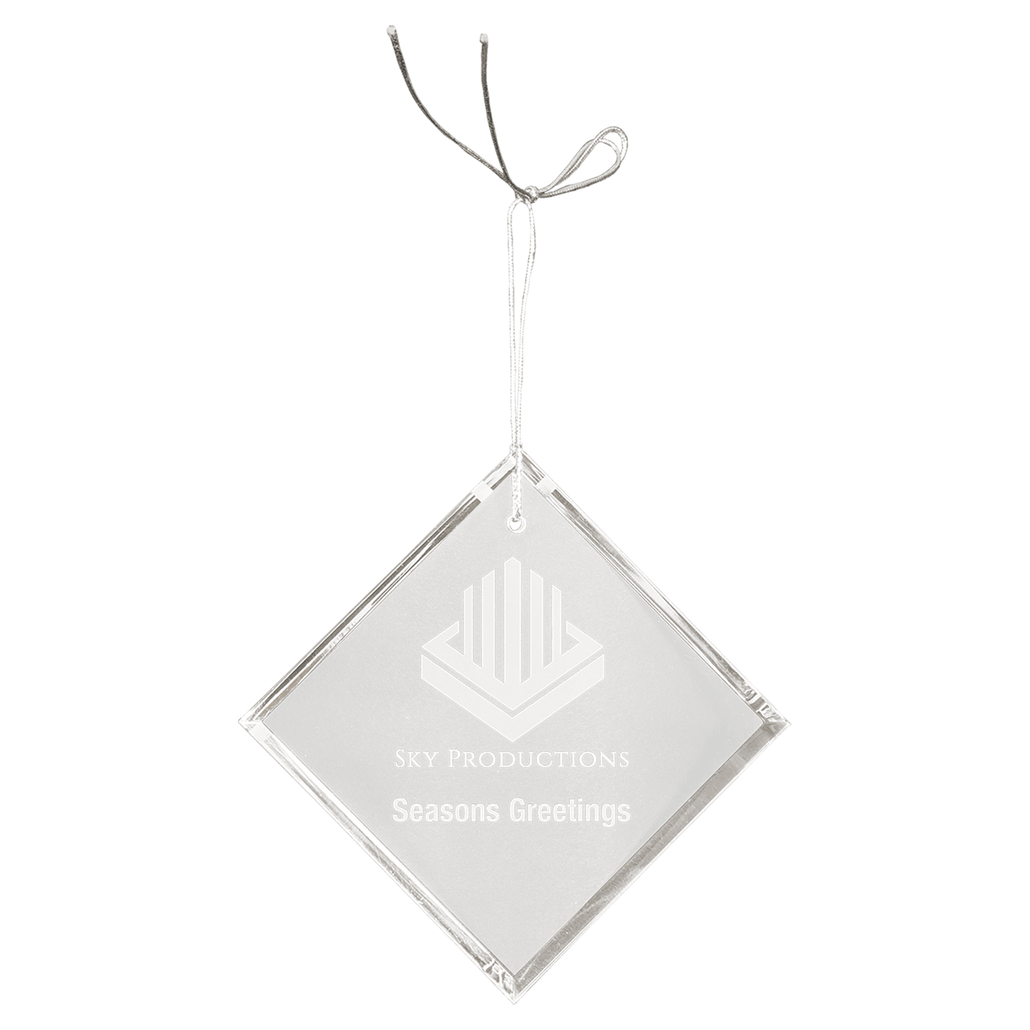 3 Crystal Diamond Ornament