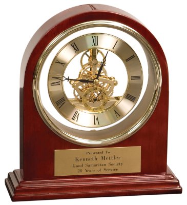 7 3 4 x 9 Grand Piano Arch Clock