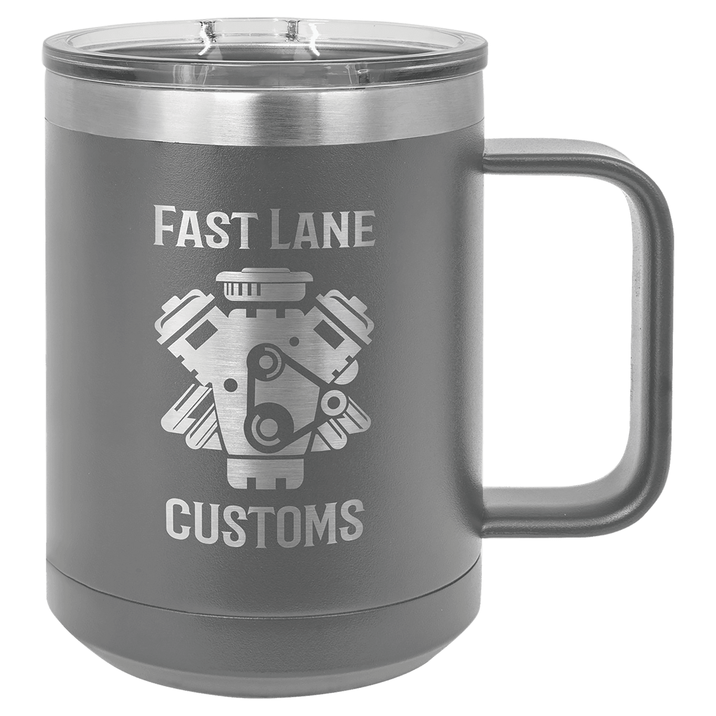 15 oz. Coffee Mug with Slider Lid