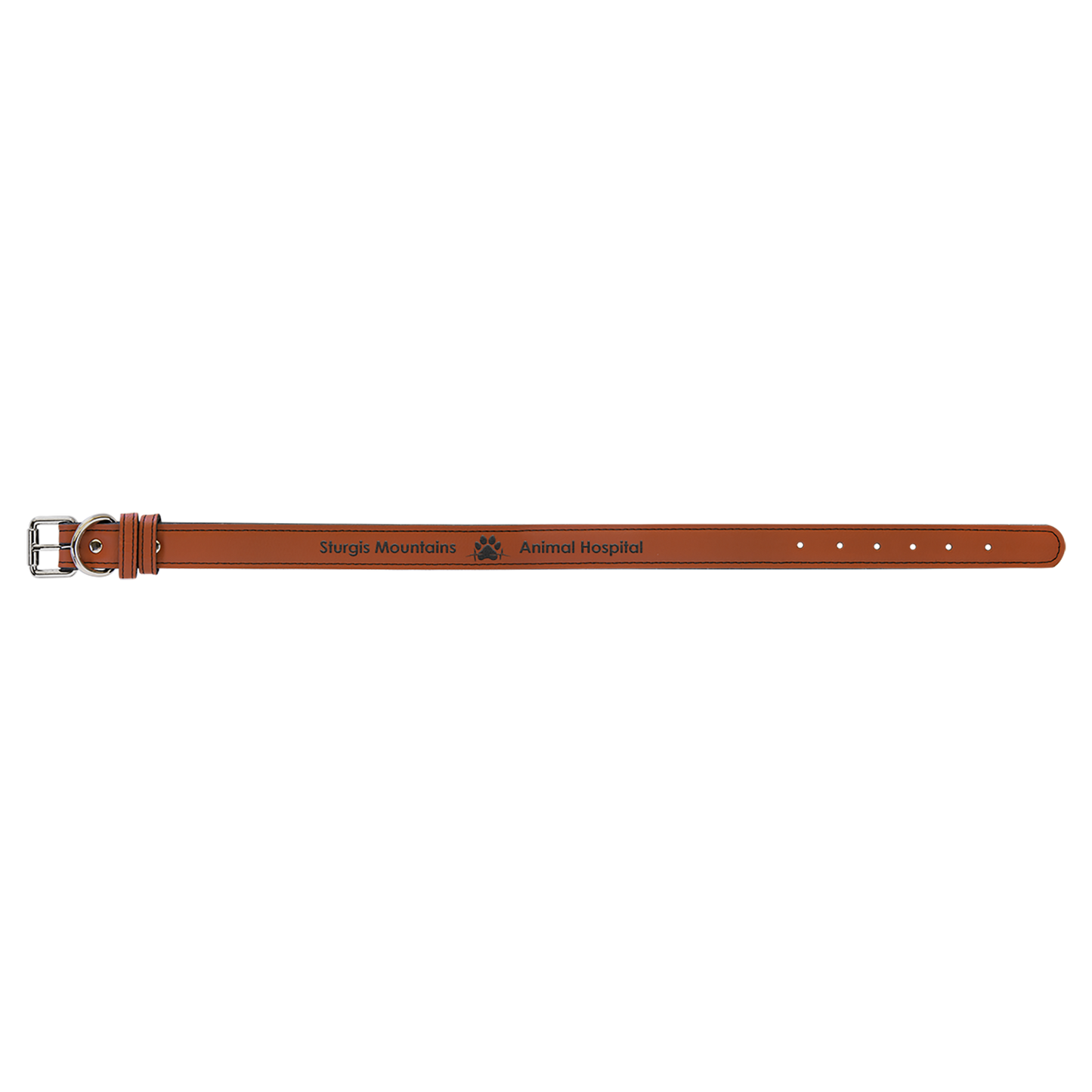 Extra Large 27 x 1 1 4 Rawhide Laserable Leatherette Dog Collar