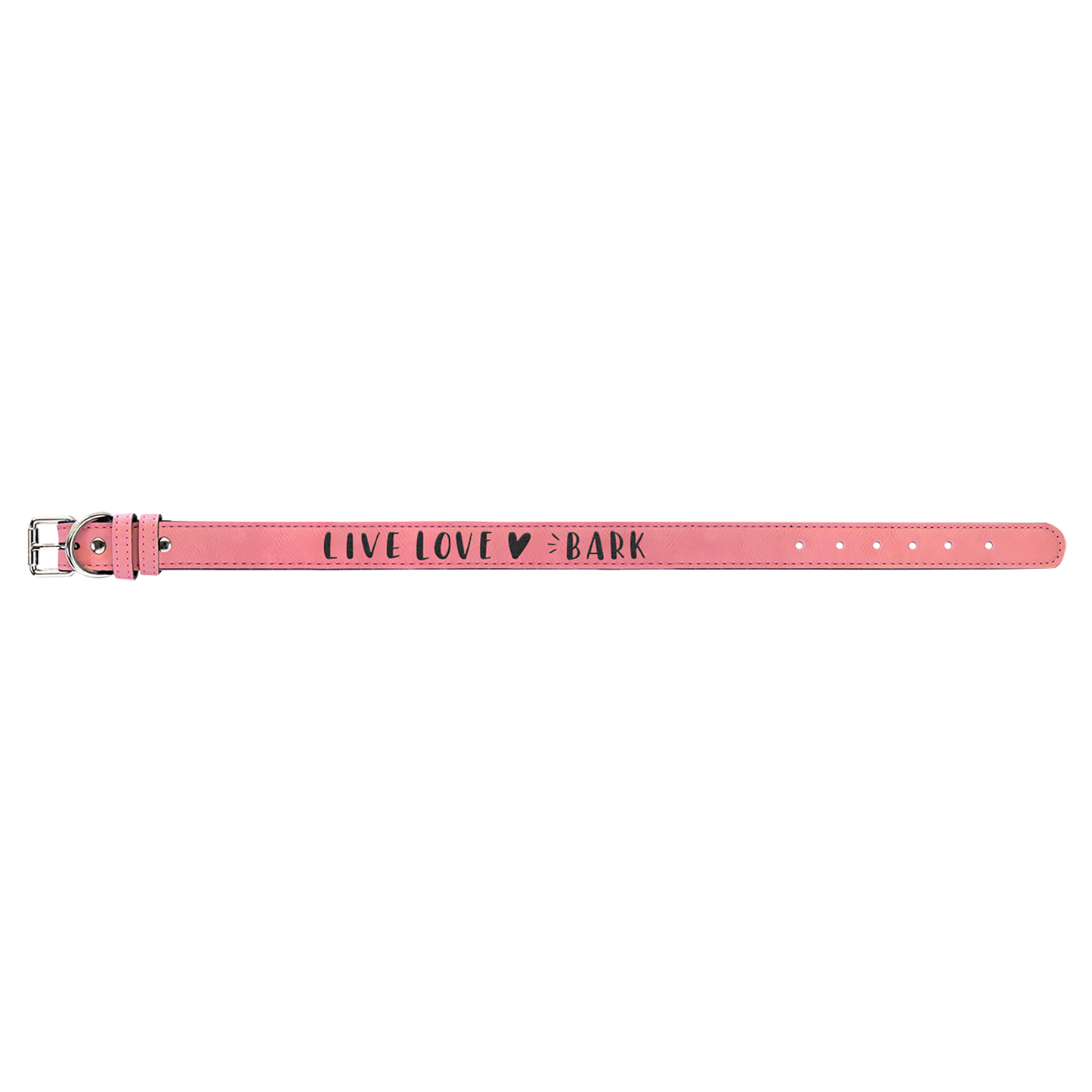 Extra Large 27 x 1 1 4 Pink Laserable Leatherette Dog Collar