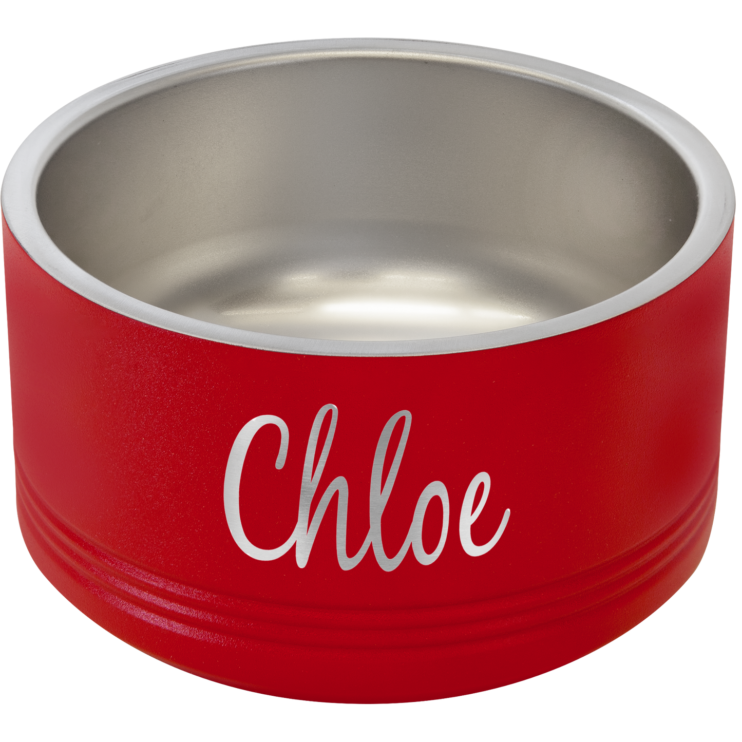 Polar Camel 18 oz  Small Red Pet Bowl