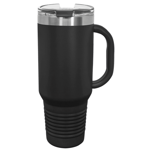 40 oz. Polar Camel Travel Mug w/Handle & Straw