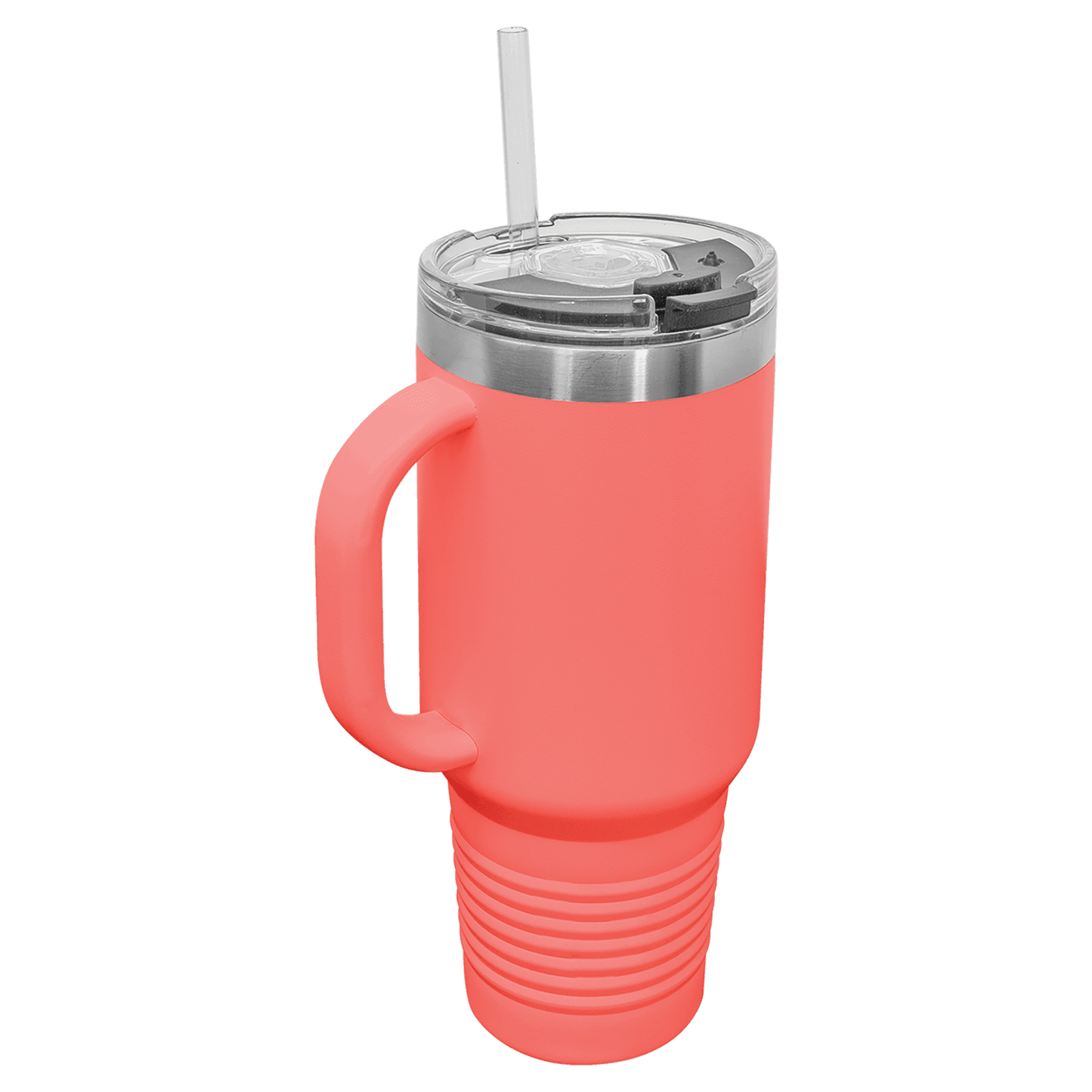 40 oz  Polar Camel Travel Mug w Handle & Straw