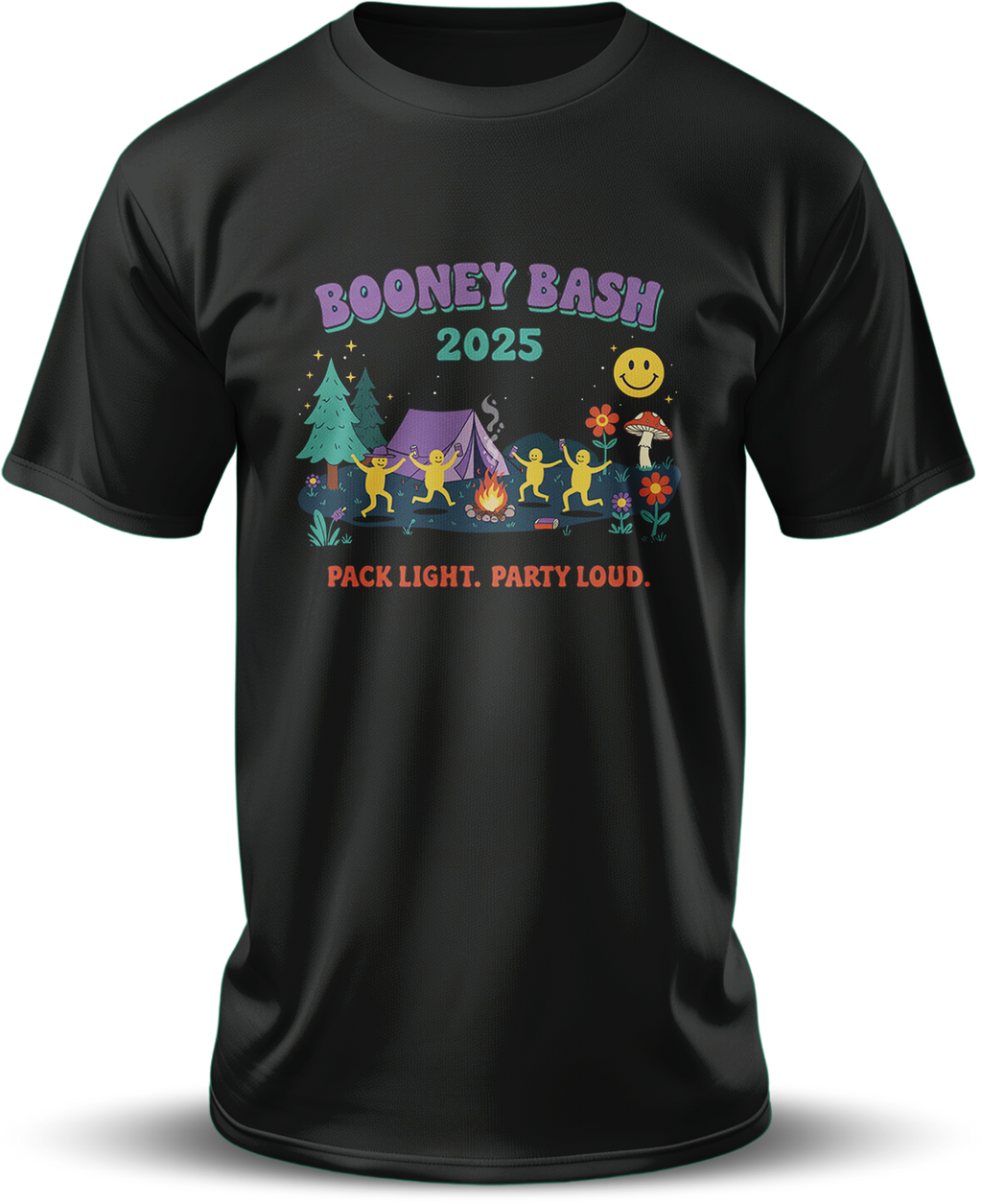 "Pack Light, Party Loud” T-Shirt