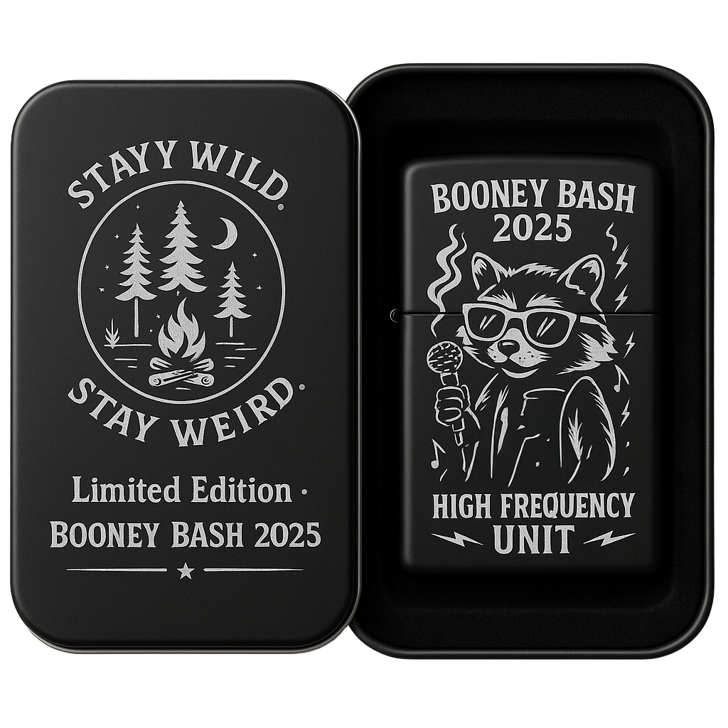 Raccoon Lighter Collector Tin | Booney Bash 2025