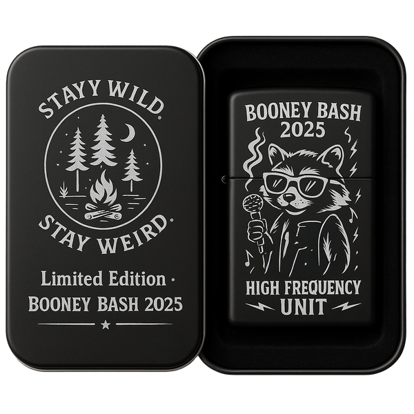 Raccoon Lighter Collector Tin | Booney Bash 2025