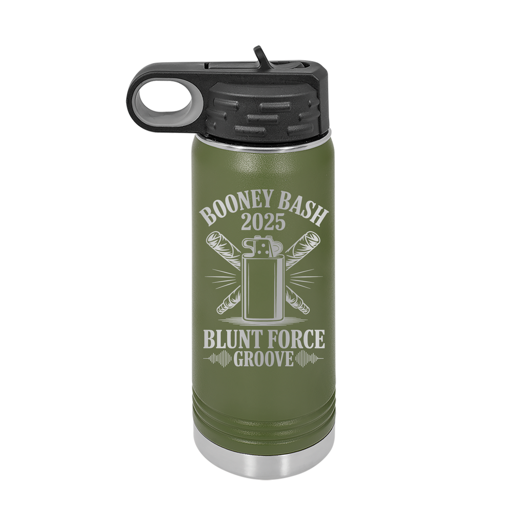 Blunt Force Groove 20oz Bottle – Booney Bash 2025