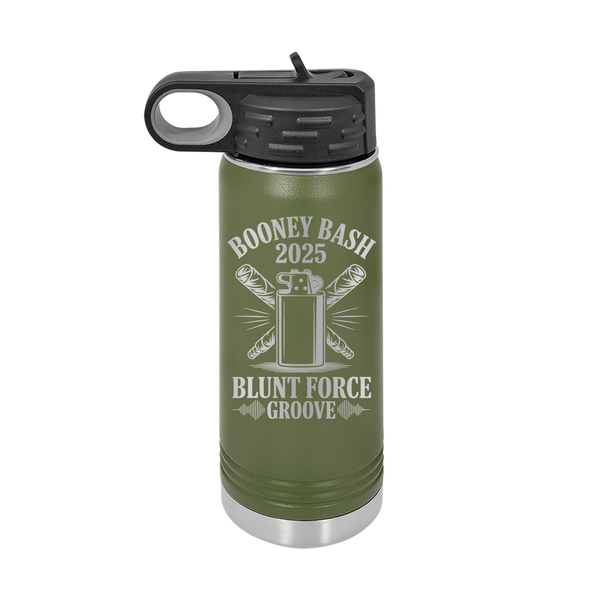 Blunt Force Groove 20oz Bottle – Booney Bash 2025