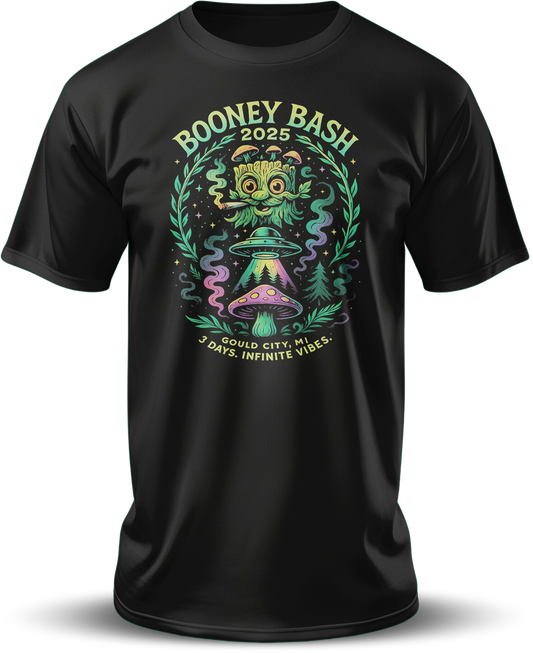"3 Days, Infinite Vibes" - Booney Bash 2025 T-Shirt